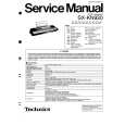 Cover page of TECHNICS SXKN920 Service Manual