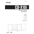 Cover page of TEAC CDX10I Owner's Manual