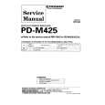 Cover page of PIONEER PDM425 Service Manual