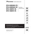 Cover page of PIONEER DV-600AV-K Owner's Manual