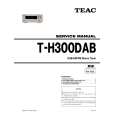 Cover page of TEAC T-H300DAB Service Manual