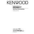 Cover page of KENWOOD DDX6017 Owner's Manual