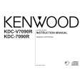 Cover page of KENWOOD KDC-V7090R Owner's Manual