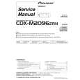 Cover page of PIONEER CDXM2096 Service Manual