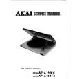 Cover page of AKAI APA101/C Service Manual