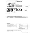 Cover page of PIONEER DEH-1100/X1H/UC Service Manual