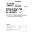 Cover page of PIONEER KEH-P5900R/X1B/EW Service Manual