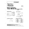 Cover page of PIONEER TSWX75 Service Manual