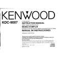 Cover page of KENWOOD KDC9007 Owner's Manual