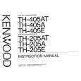 Cover page of KENWOOD TH-405A Owner's Manual