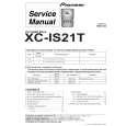 Cover page of PIONEER XC-IS21T/ZVXJ Service Manual