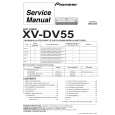 Cover page of PIONEER XV-DV55/ALBXJ Service Manual