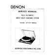Cover page of DENON DP-61F Service Manual