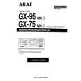 Cover page of AKAI GX-95MKII Owner's Manual