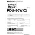 Cover page of PIONEER PDU-50WX2/TUCYV Service Manual