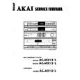 Cover page of AKAI AC-A510/L Service Manual