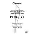 Cover page of PIONEER PDR-L77 Owner's Manual