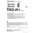 Cover page of PIONEER TAD-R1/XTW/E5 Service Manual