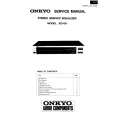 Cover page of ONKYO EQ-08 Service Manual