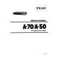 Cover page of TEAC A-50 Service Manual