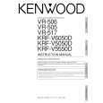 Cover page of KENWOOD KRFV5050D Owner's Manual