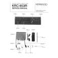 Cover page of KENWOOD KRC953R Service Manual