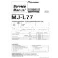 Cover page of PIONEER MJ-L77/MYXK Service Manual