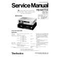 Cover page of TECHNICS RSM270X Service Manual