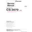 Cover page of PIONEER CS-3070/SXTW/EW5 Service Manual