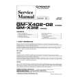 Cover page of PIONEER GMX312 X1H/UC Service Manual