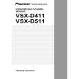 Cover page of PIONEER VSX-D411 Owner's Manual