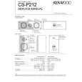 Cover page of KENWOOD CS-P212 Service Manual