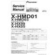 Cover page of PIONEER XHMD01 Service Manual