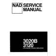 Cover page of NAD 3020B Service Manual