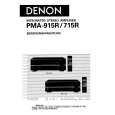 Cover page of DENON PMA-715R Owner's Manual