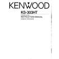Cover page of KENWOOD KS-303HT Owner's Manual