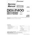 Cover page of PIONEER DEH-P405 Service Manual