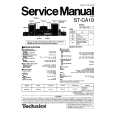 Cover page of TECHNICS STCA10 Service Manual