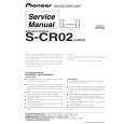 Cover page of PIONEER S-CR02/XJI/CN Service Manual