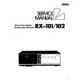 Cover page of LUXMAN RX102 Service Manual