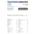 Cover page of TELEFUNKEN A935P Service Manual