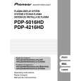 Cover page of PIONEER PDP-5016HD/KUCXC Owner's Manual