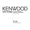 Cover page of KENWOOD DPX-7010MD Owner's Manual