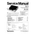 Cover page of TECHNICS SL3/K Service Manual