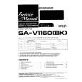 Cover page of PIONEER SA-V1160 Service Manual