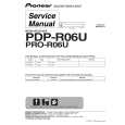 Cover page of PIONEER PDP-R06U Service Manual