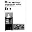 Cover page of PIONEER CB-7 Owner's Manual