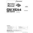 Cover page of PIONEER GM-X644 Service Manual