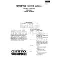 Cover page of ONKYO TA2058 Service Manual