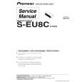 Cover page of PIONEER S-EU8C/XTW1/E Service Manual